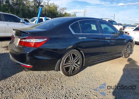 2016 Honda Accord Sport z USA, uszkodzony, nr VIN 1HGCR2F50GA017596